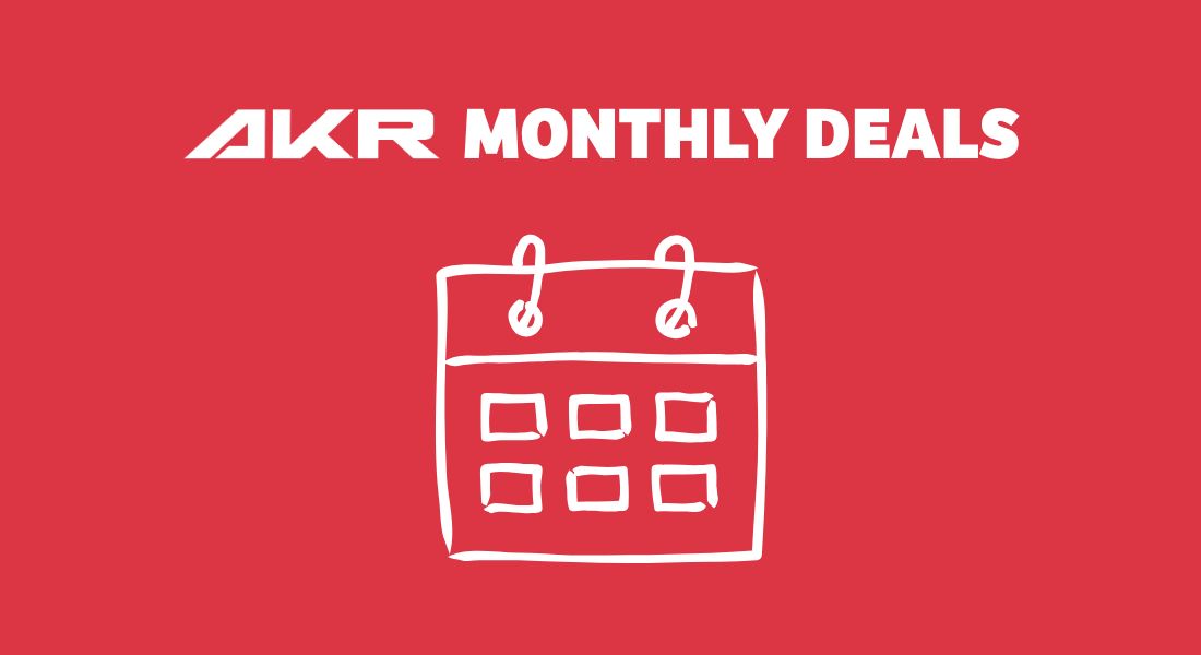 Nieuw: AKR Monthly Deals